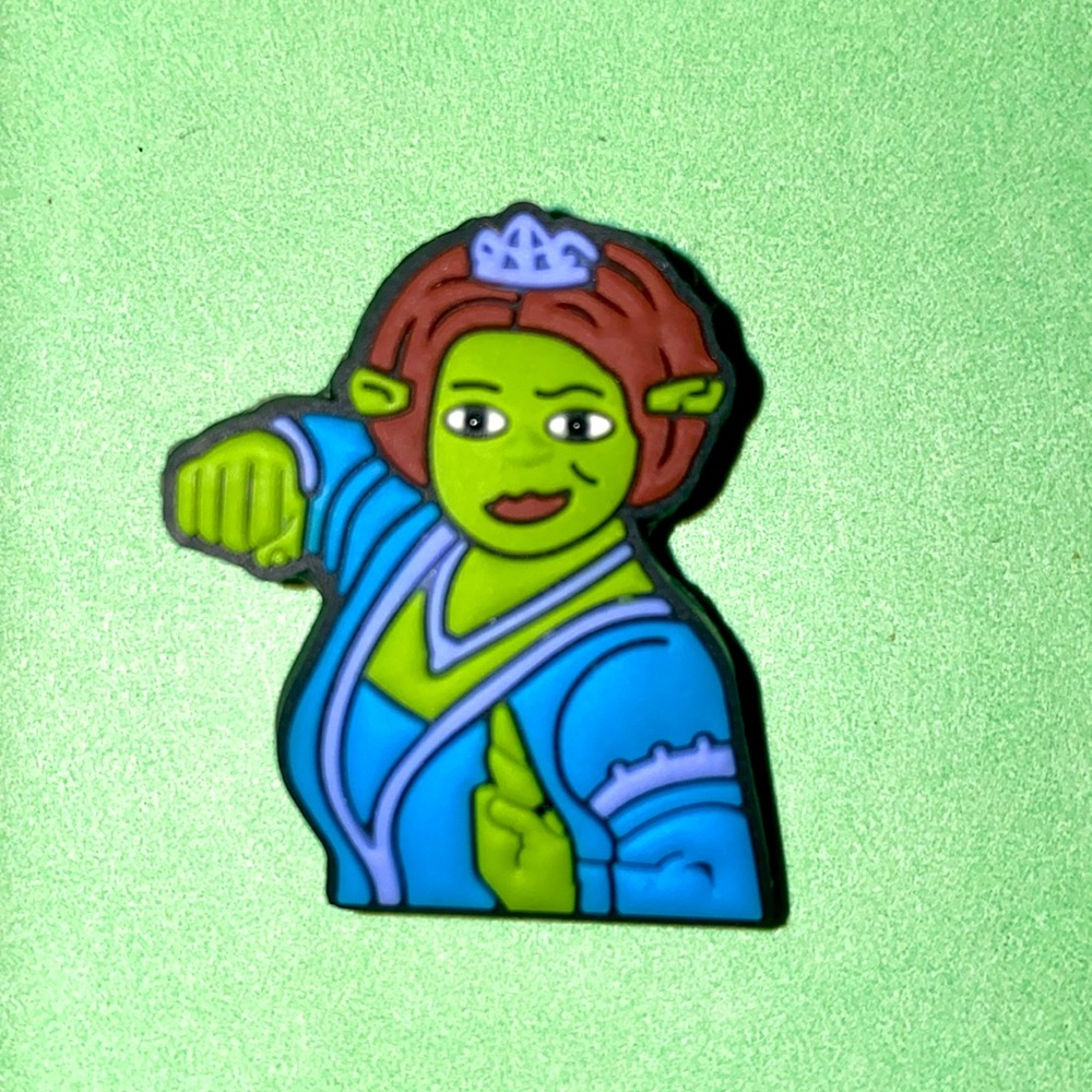 (10 for $15) Shrek movie Fiona Crocs Shoes Charms